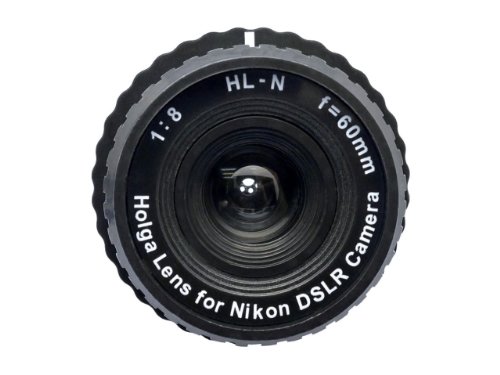 Holga HL-N Objektiv für Nikon DSLR Kamera schwarz