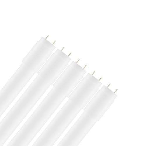 LumCa 5er Pack LED T8 Röhre 24W/840 neutralweiß ersetzt 58W Leuchtstoffröhre G13 150cm | 4000K | 2880lm | LED-Leuchtstoffröhre inkl. LED Starter | 270° Ausstrahlungswinkel | KVG LED-Tube nicht dimmbar