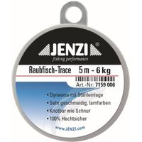 JENZI Raubfisch-Trace, feingeflochtenes Dyneema, 6 Kg, 5 m