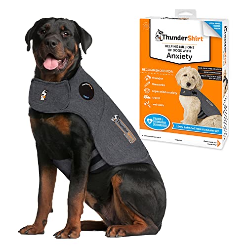 Thundershirt Hundemantel, Größe XXL, grau Brustumfang 96 - 127 cm ab 40 kg