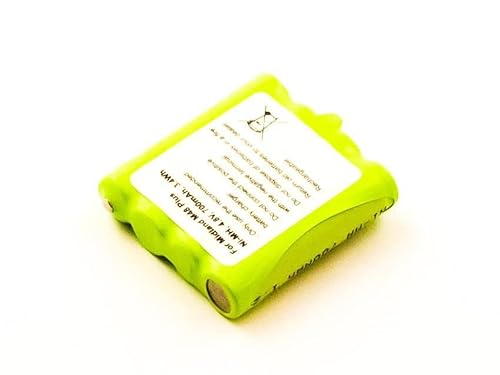 MicroBattery Battery for Two Way Radio 3.4Wh NiMH 4.8V 700mAh, MBTW0003 (3.4Wh NiMH 4.8V 700mAh)