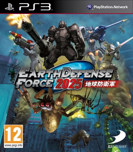 NAMCO PS3 EARTH DEfense FORCE 2025