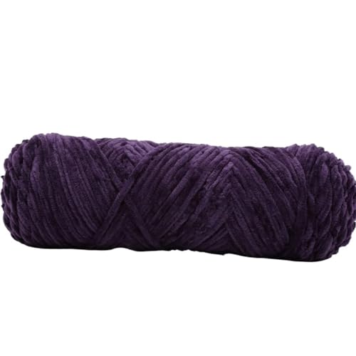 100 g Chenille-Garn, Anti-Pilling-Samtgarn, Polyester-Mischgarn aus Baumwollgarn for Strickjacken und Schals (Color : 1PC 03)