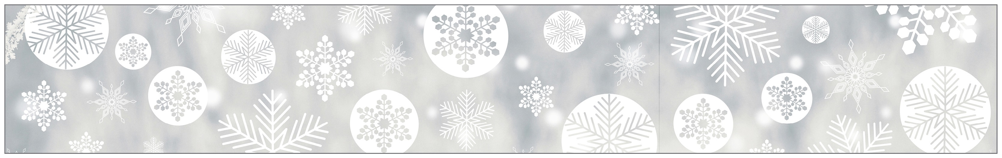 MySpotti Fensterfolie "Look Snowy white", halbtransparent, glattstatisch haftend
