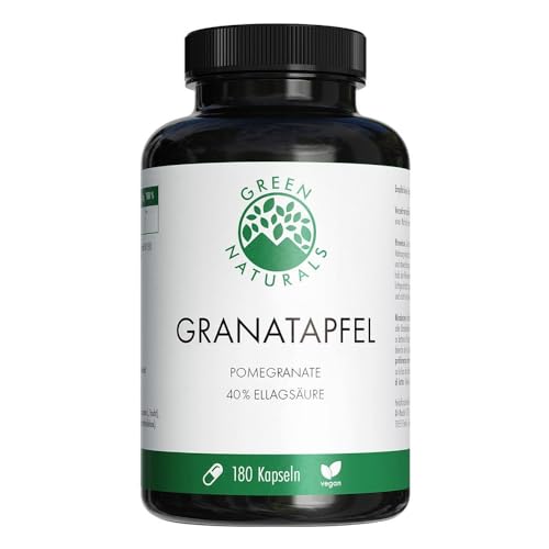 Green Naturals Granatapfel+40% Ellagsäure Kapseln 180 stk