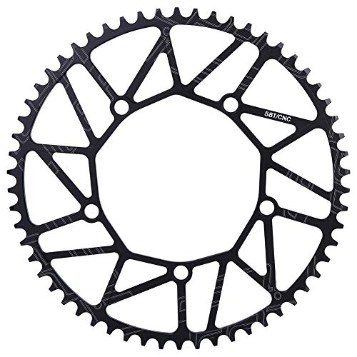 58T rundes ovales Fahrradkettenblatt, schmale breite Kettenblätter 130 BCD für Rennrad Mountainbike MTB