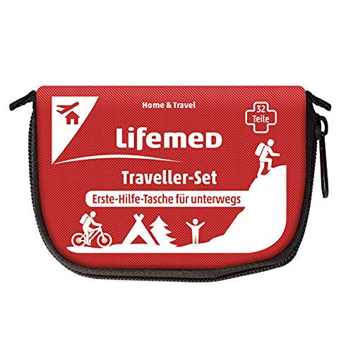 Lifemed Erste-Hilfe-Set 8 cm x 11,3 cm x 6,1 cm "Travel" (24 Sets)