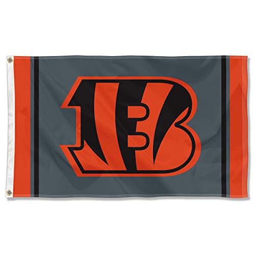 Cincinnati Bengals Verdunkelungs-Flagge, für drinnen und draußen, 90 x 150 cm