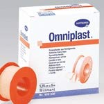 Omniplast® Fixierpflaster aus hautfarbenem textilem Gewebe