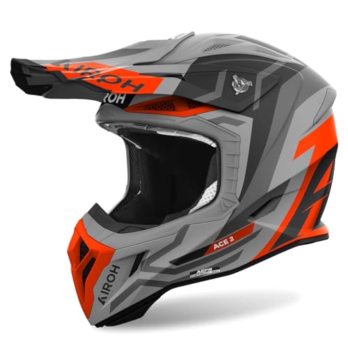 AIROH motocross helmet Aviator Ace 2 multicolor AV22G32 size XS