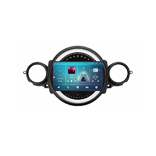 Android 11 2 DIN Autoradio Radio Für Bmw Mini Cooper R56 R60 R51 2006-2014 Auto-Entertainment-System Mit 9 Zoll Touchscreen Car Radio Unterstützt Bluetooth-Freisprechen WiFi USB Canbus GPS