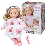 Baby Annabell, Puppe, Sophia 43cm, weiche Puppe mit langen blonden Haaren, inkl. Puppenkleidung, Haarband und Bürste, 706572 Zapf Creation