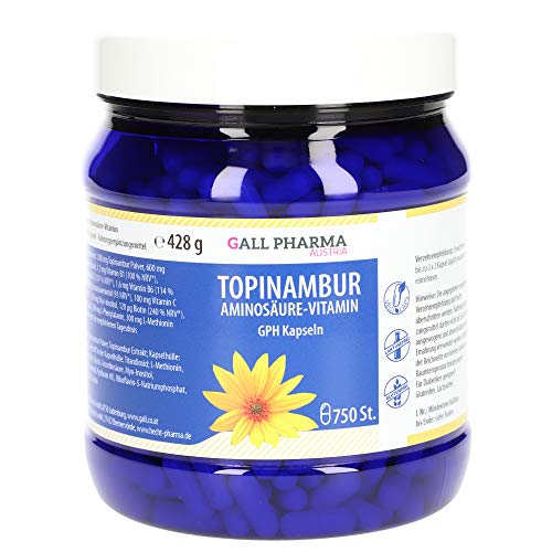 Gall Pharma Topinambur Aminosäure-Vitamin GPH Kapseln, 1er Pack (1 x 750 Stück)