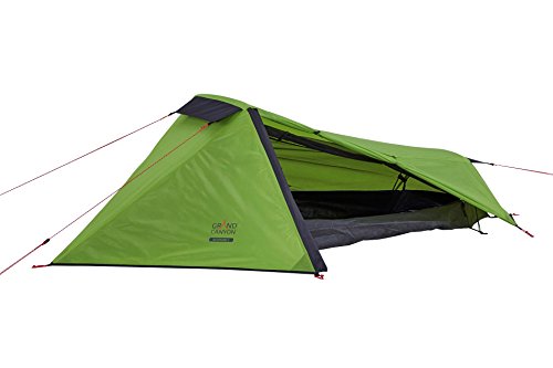 Grand Canyon Richmond 1 – leichtes 1 Person Zelt für Trekking, Camping, Outdoor, Festival, kleines Packmaß, Wasserdicht, grün, 302007