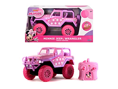 Dickie 253076000 The Minnie Mouse Fernbedienung Jeep Wrangler 1:24