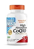 Doctor's Best, High Absorption CoQ10 mit BioPerine, 100mg, 120 vegane Kapseln