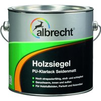 Albrecht Holzsiegel PU 2,5 l, farblos seidenmatt