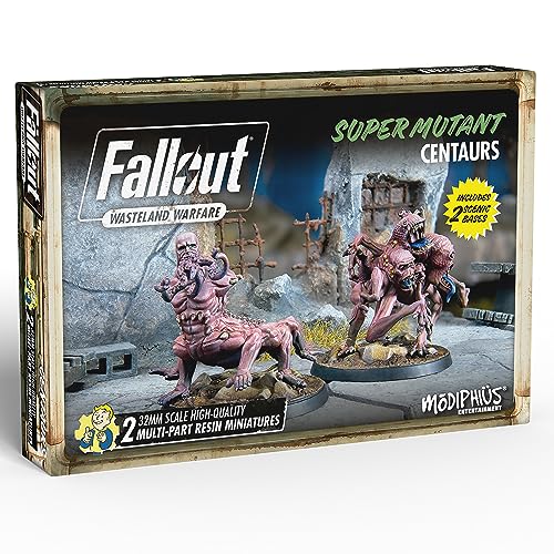 Modiphius Entertainment Fallout: Wasteland Warfare - Super Mutants: Centaurs - Englisch