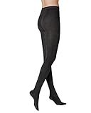 KUNERT Damen Sensual Merino Strumpfhose, 100 DEN, Schwarz (Black 0070), 44 (Herstellergröße: 44/46)