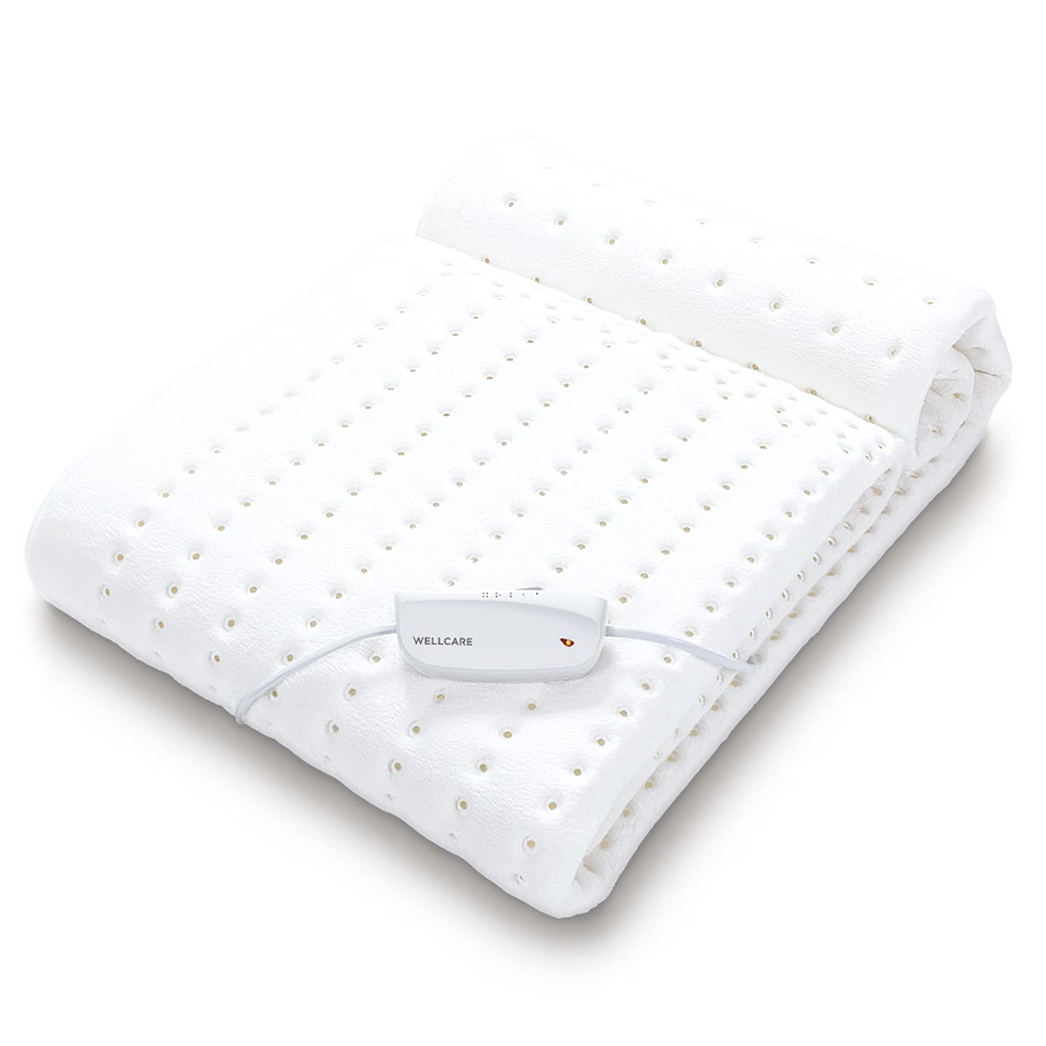 Wellcare 1P Electric Blanket Cosy Fleece XL (Weiß)