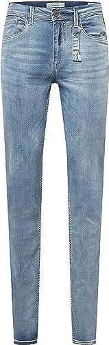 Blend Herren Twister Noos Slim Jeans, Blau (Denim Middle Blue 76201), W34/L32 (Herstellergröße: 34/32)