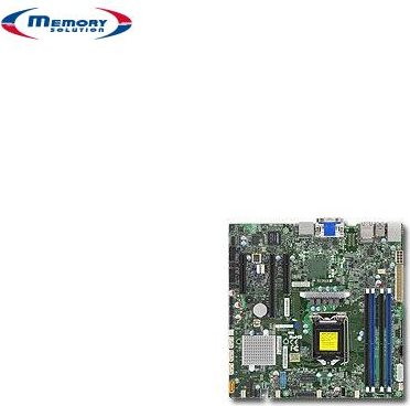 SUPERMICRO X11SSZ-F - Motherboard - micro ATX - LGA1151 Socket - C236 - USB 3.0 - 2 x Gigabit LAN - Onboard-Grafik - HD Audio