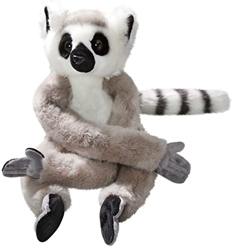 Carl Dick Katta, Lemur mit Klett mit Klett an Hand und Fuß aus Plüsch ca. 22cm sitzend, ca. 53cm hängend 3488