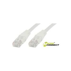MicroConnect - Netzwerkkabel - RJ-45 (M) zu RJ-45 (M) - 5 m - UTP - CAT 6 - weiß