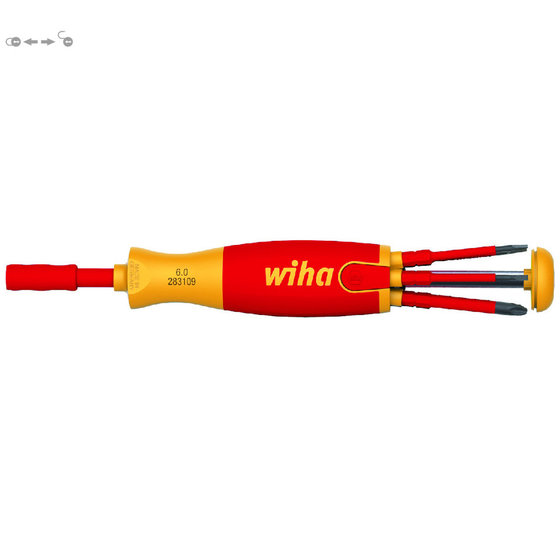 Wiha® - Bit-Sortiment SB 2831 09 021 7-teilig BK