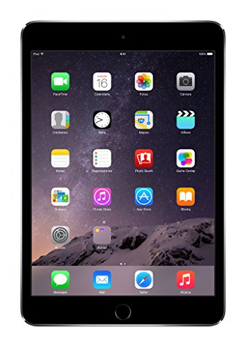 Apple iPad Mini 3 Tablet A7 128 GB 3G 4G Grau - Tablets (20,1 cm (7.9 Zoll), 2048 x 1536 Pixel, 128 GB, 3G, iOS, Grau)