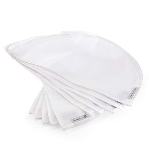Hangerworld 20 Weiße Schultercover mit breiten Seitenfalte Schulter Schutzhüllen Kleiderglocke