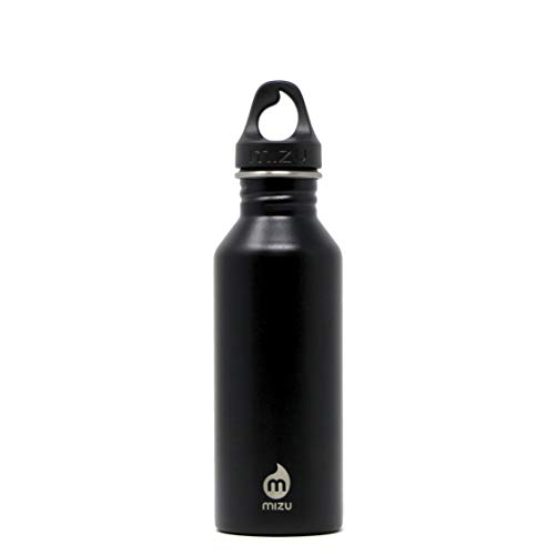 Mizu Life M5 Trinkflasche, Enduro Black, 500ml