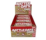 Battle Oats Glutenfreie Proteinriegel Cherry Bakewell, 12 x 70 g