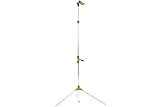 Xclou Gartendusche mit Stativ, höhenverstellbare Außendusche, Höhe 150-220 cm