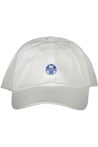 NORTH SAILS Baseballkappe Mann verstellbare Kappe mit Schirm Artikel 623204 Baseball, 0101 White/Bianco, Einheitsgröße
