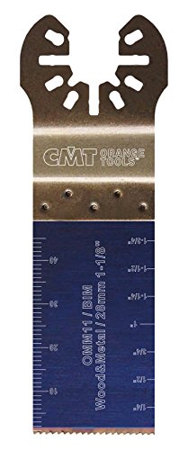 CMT OMM11-X50-28 mm Hoja de sierra de Inmersion y Perfiladora para madera y Metal