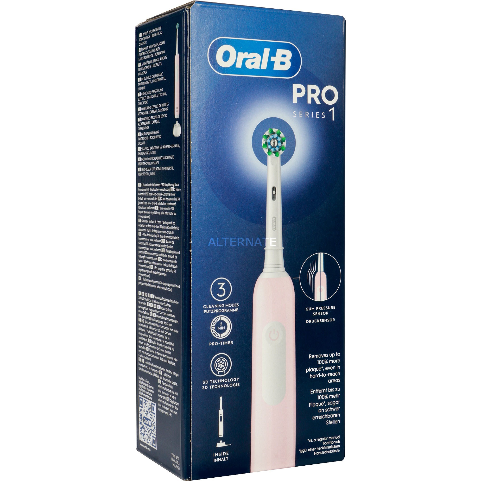 Oral-B Pro 1 Cross Action Pink (013024)