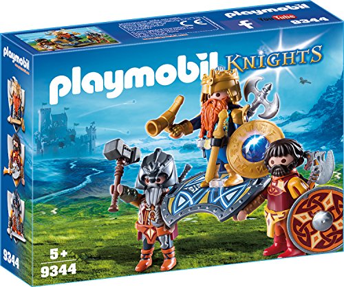 PLAYMOBIL Knights 9344 Zwergenkönig, Ab 5 Jahren