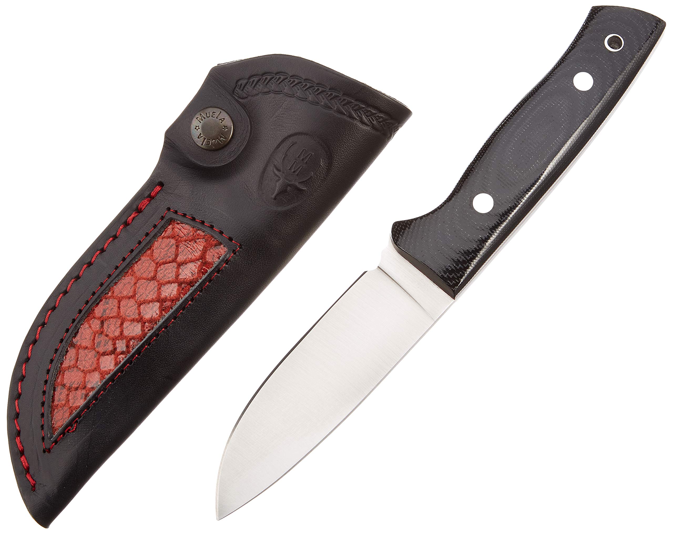 Muela Unisex – Erwachsene Kodiak RWL 34 feststehendes Messer, Silber, 21,5 cm