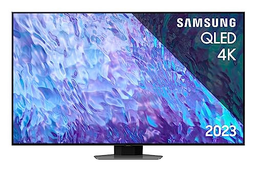 Samsung QLED 4K Q80C 75 Zoll Fernseher, Neural Quantum Prozessor 4K, Motion Xcelerator Turbo+, Quantum HDR+, Smart TV, (Modell 2023, 75Q80C)