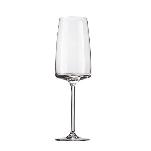 Schott Zwiesel 142155 Sensa Champagneglas Light & Fresh, 0.388 Ltr Kapazität, Transparente, 6 Stück