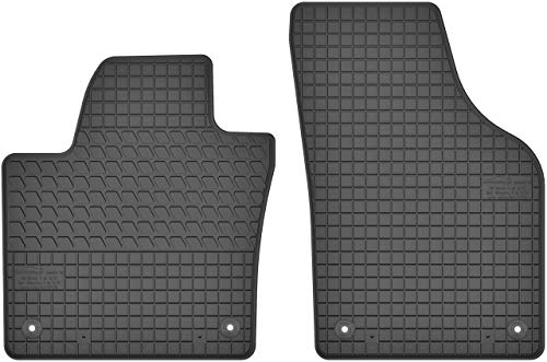 Motohobby Gummimatten Vorne Gummi Fußmatten Satz für Seat Alhambra II/VW Volkswagen Sharan II (ab 2010) - 2-teilig - Passgenau