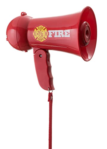 Dress Up America 911 Rollenspiel Kinder Feuerwehrmen Es Megaphone (Bullhorn) mit