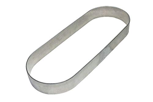Quarkstollenring, ovaler Backrahmen aus Aluminium, div. Größen verfügbar, Maße:37x13x5cm