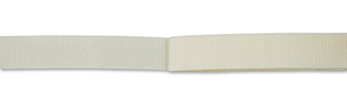 Chapuis B/rg2015 Klettband geschlossen selbstklebend 20 mm weiß