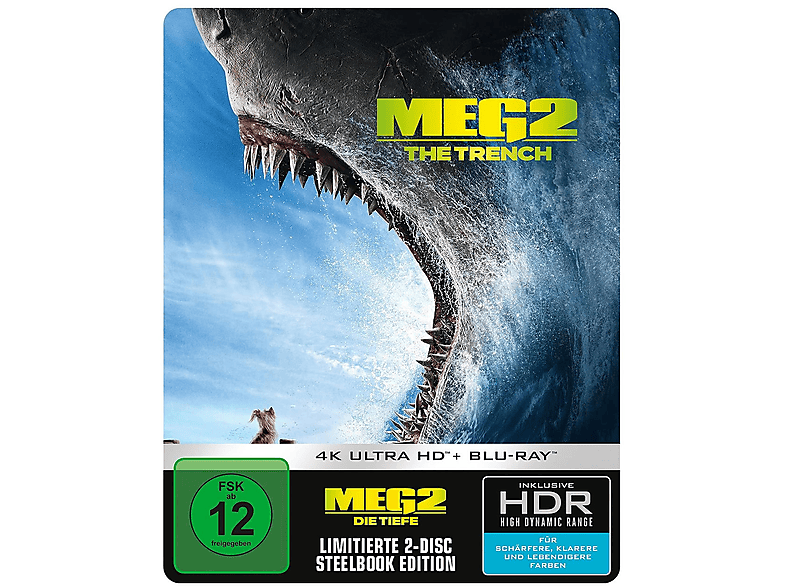 MEG 2: DIE TIEFE - STEELBOOK EXKLUSIV 4K Ultra HD Blu-ray