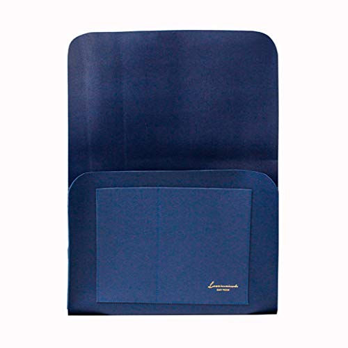 XCC Nacht Lagerung hängender Beutel Bedside Notebook Bag Hanging Bag Sofa Leder Lagerung Schlafzimmer Schlafzimmer Einfache Hängetasche (Color : Blue)