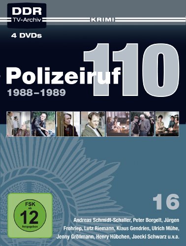 Polizeiruf 110 Box 16: 1988-1989 (DDR TV-Archiv) [4 DVDs]