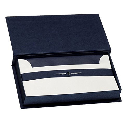 Rössler 1056831009 - Paper Royal - Kartenkassette DL/DL, 15/15, blau/weiß