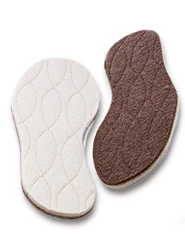 Pedag Keep Warm for Kid's All Natural Insulating Insoles with Wool, Cork and Felt, Little Kid, 0.088 Ounce by Pedag